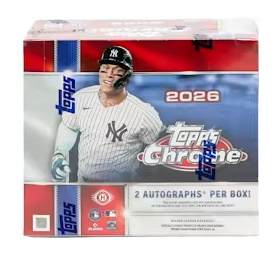 2026 Topps Chrome Baseball Jumbo Hobby Box