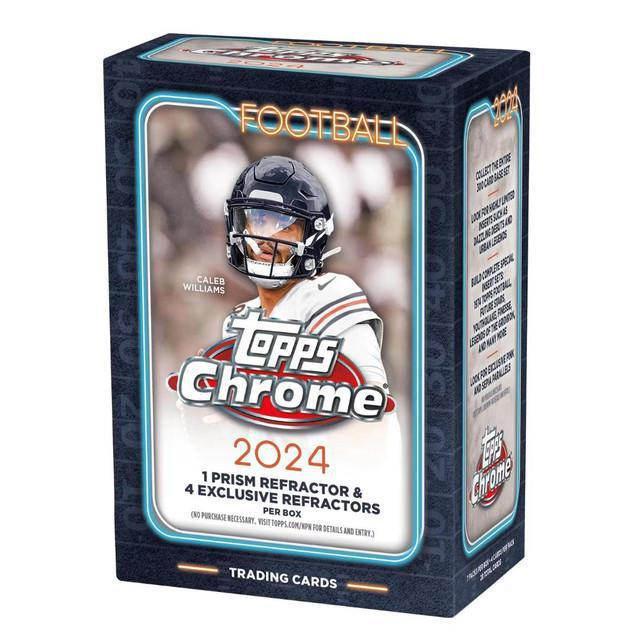 2024 Topps Chrome Football NFL Blaster Box
