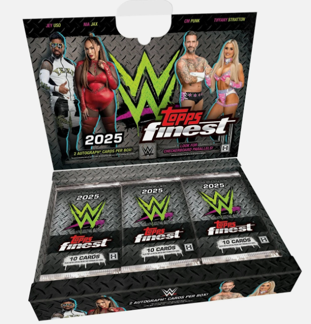 2025 Topps Finest WWE Wrestling Hobby Box
