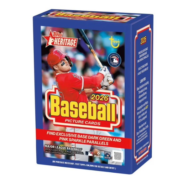 2026 Topps Heritage Baseball Blaster Box