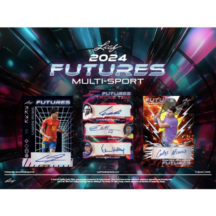 PRE-SALE 2024 Leaf Futures Multi-Sport Hobby Box (6 Autos)
