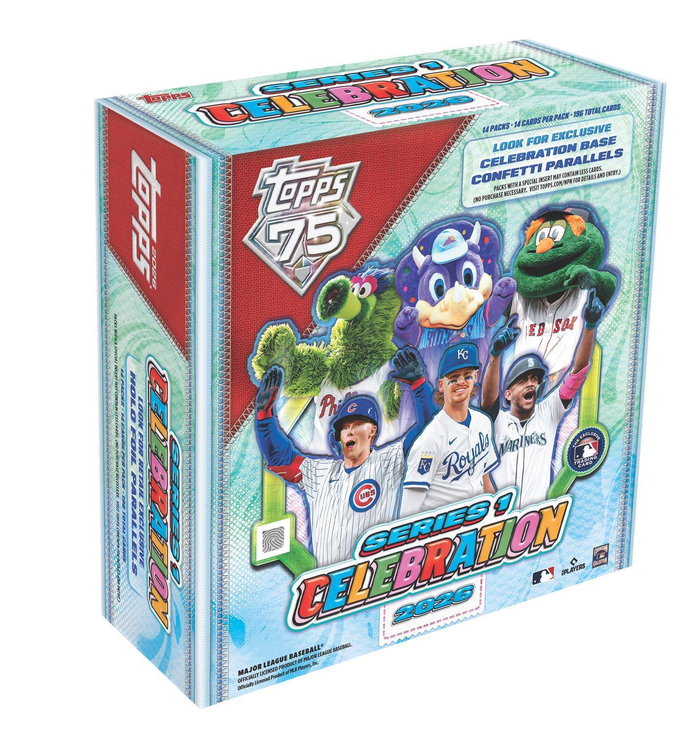 2026 Topps Series 1 Baseball Celebration Mega