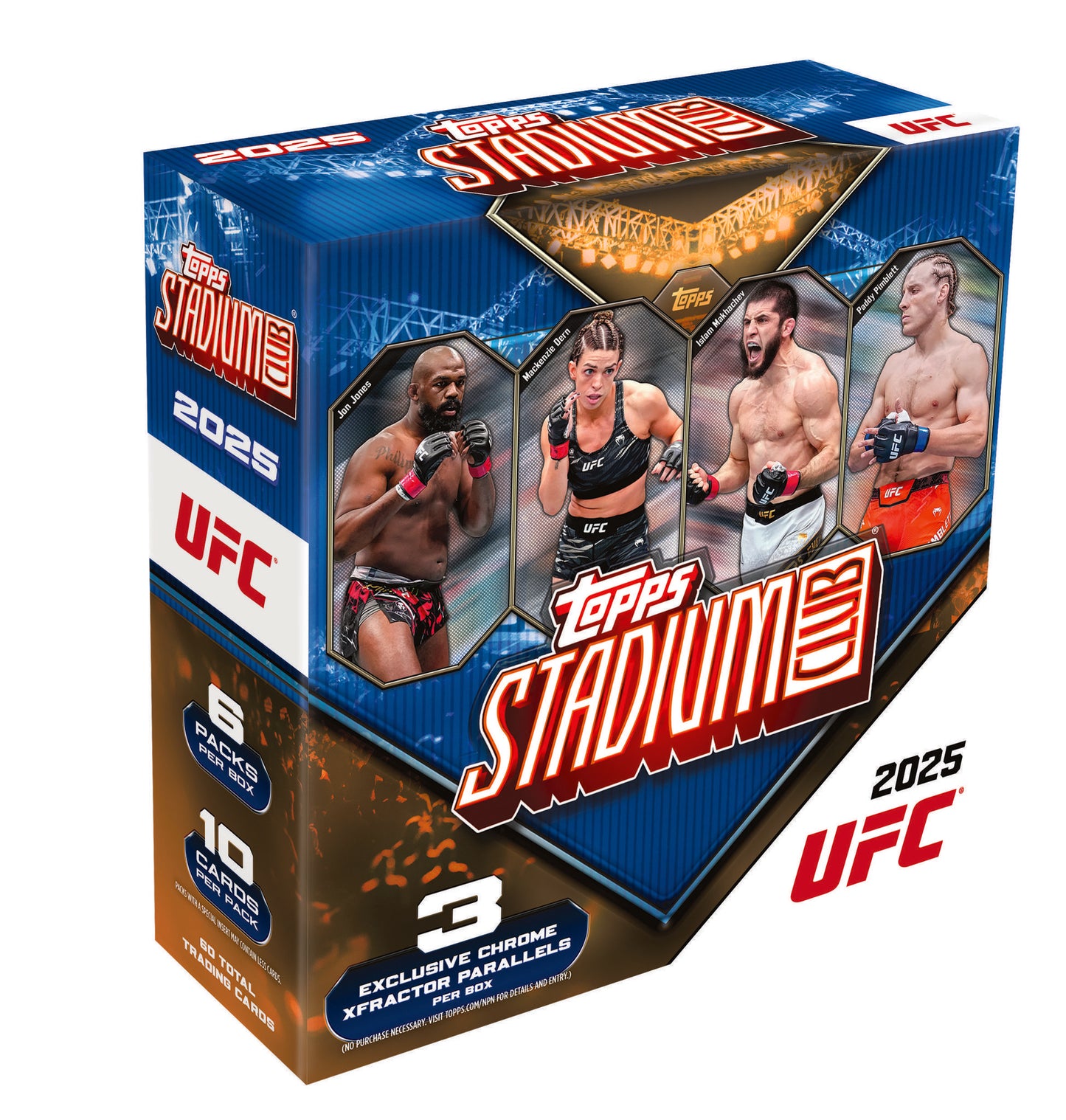 2025 Topps Stadium Club UFC Mega Box