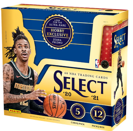 2020-21 Panini Select Basketball Hobby Box