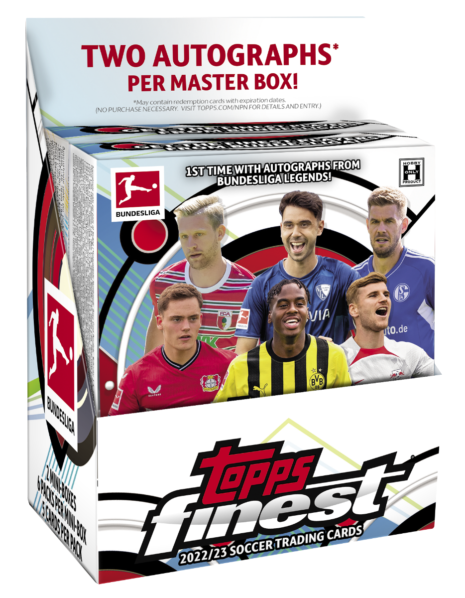 2022-23 Topps Finest Soccer Bundesliga Hobby Box