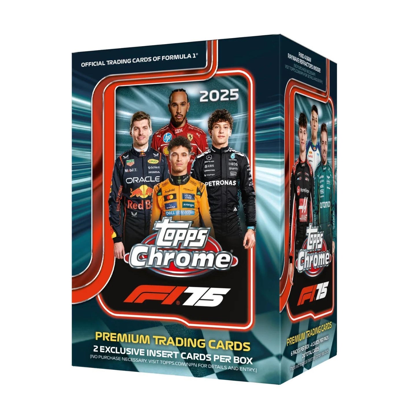 2025 Topps Chrome Formula 1 F1 Value Blaster Box