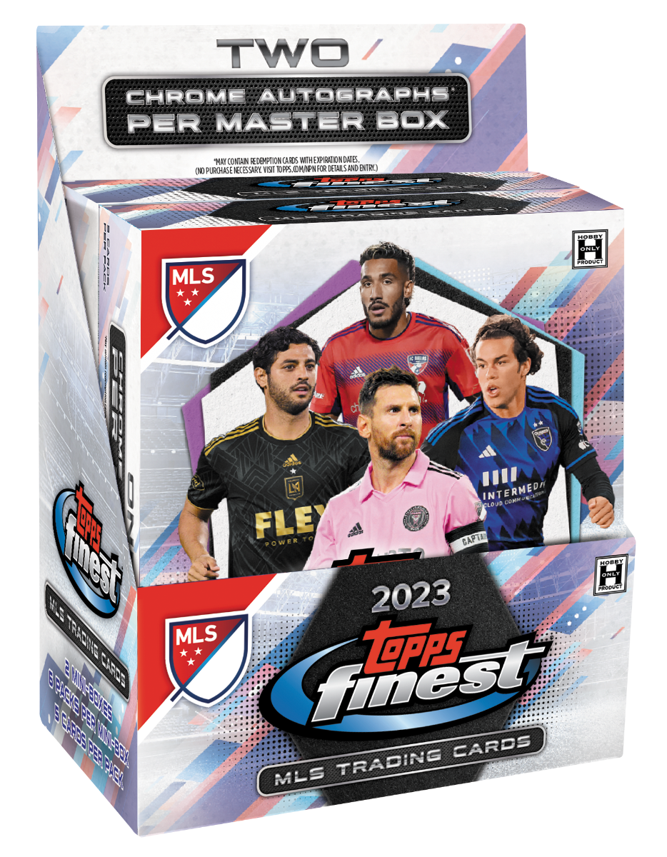 2023 Topps Finest MLS Hobby Box
