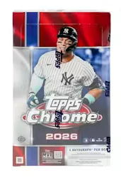 2026 Topps Chrome Baseball Hobby Box