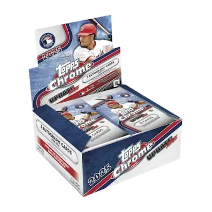 2025 Topps Chrome Update Baseball Jumbo Hobby Box