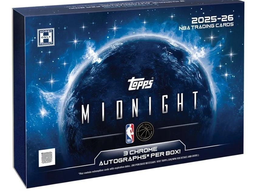 2025-26 Topps Midnight Basketball Hobby Box
