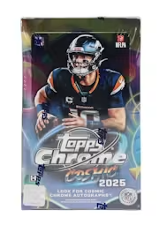 2025 Topps Chrome Cosmic Football Hobby box