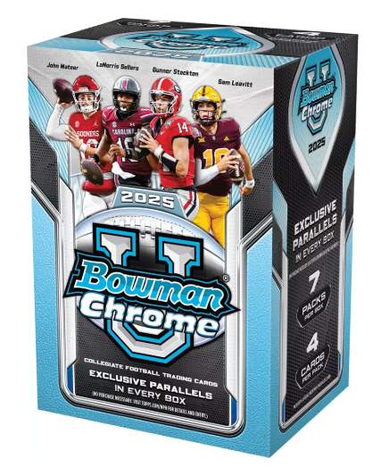 2025 Bowman U Chrome Football Value Blaster Box
