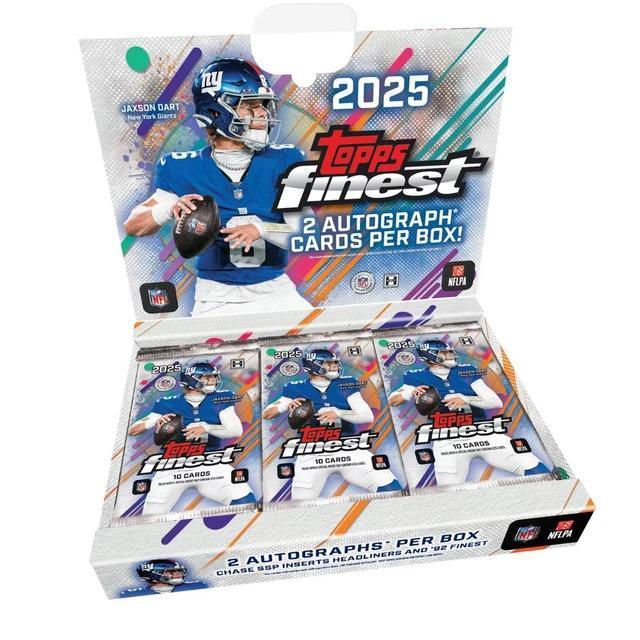 2025 Topps Finest Football Hobby Box