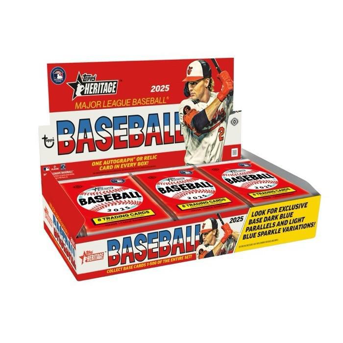 2025 Topps Heritage Baseball Hobby Box PACK