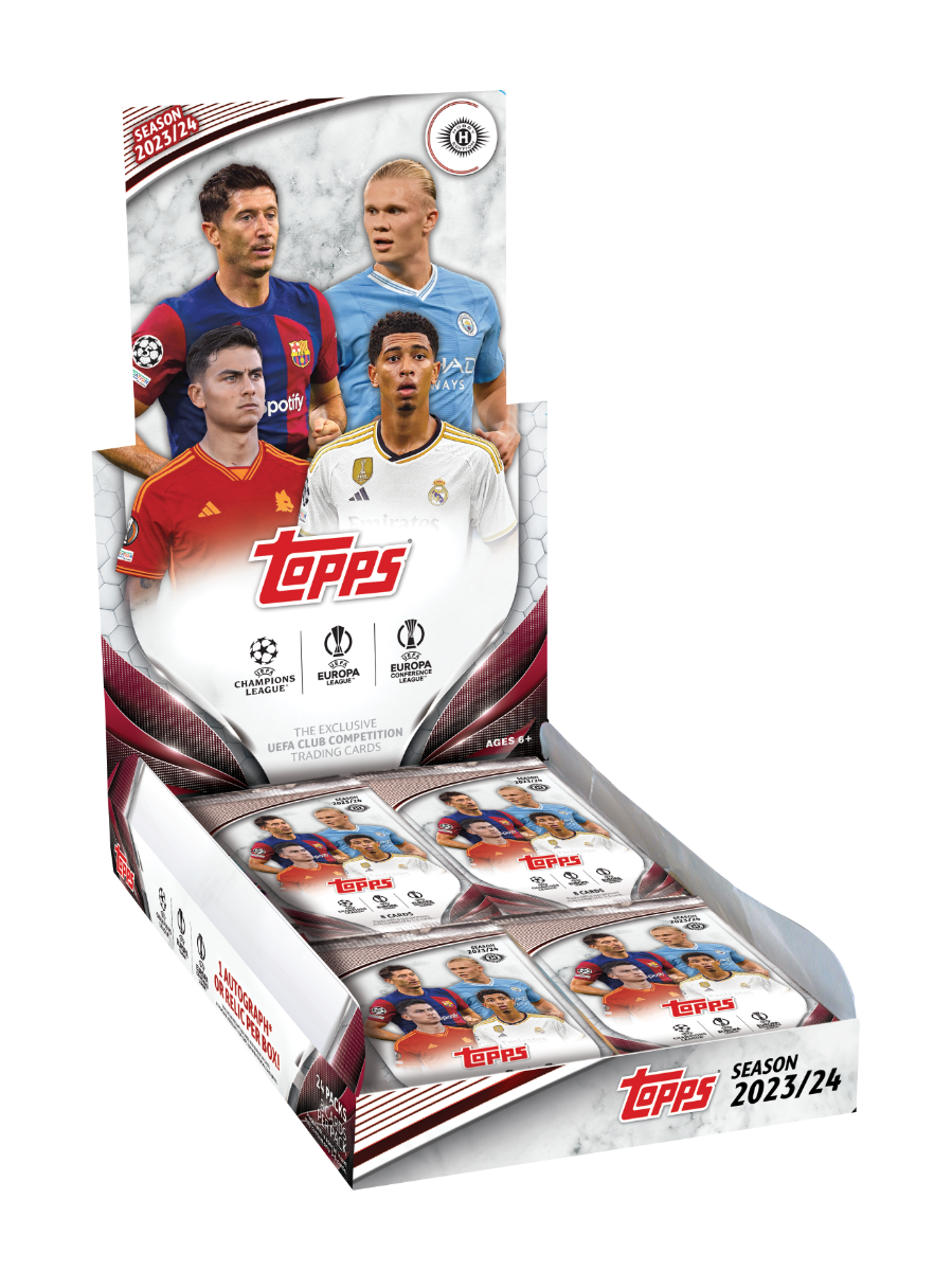 2023-24 Topps UEFA Club Competitions Hobby Box