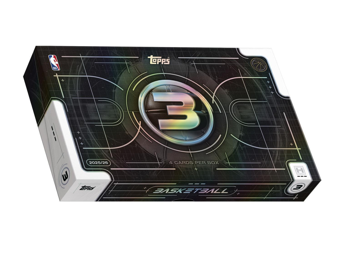 2025-26 Topps Three Basketball Hobby Box