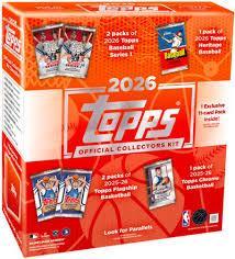 2026 Topps MLB x NBA Official Collector Kit Box