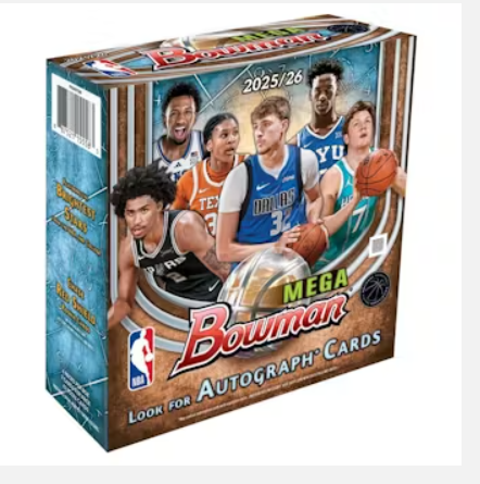 2025-26 Bowman Basketball Mega Box