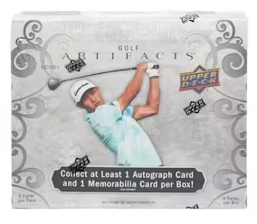 2026 Upper Deck Artifacts Golf Hobby Box