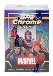 2026 Topps Chrome Marvel Comics Blaster Box