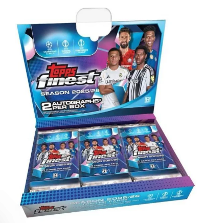 2025-26 Topps UEFA Champions League Finest Soccer Hobby Box