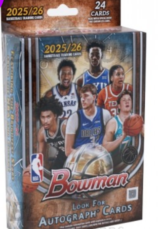 2025-26 Bowman Basketball Hanger Box
