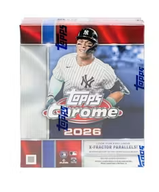 2026 Topps Chrome Baseball Mega Box
