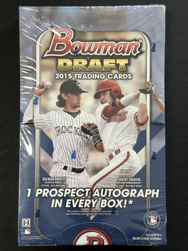 2015 Bowman Draft Baseball Hobby Box (1 Auto)