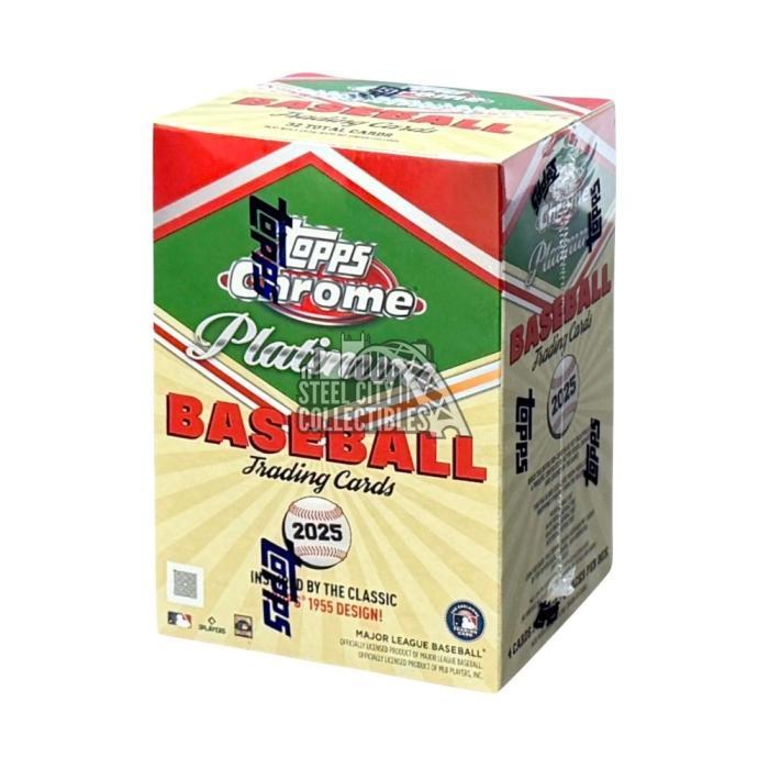 2025 Topps Chrome Platinum Baseball Blaster Box