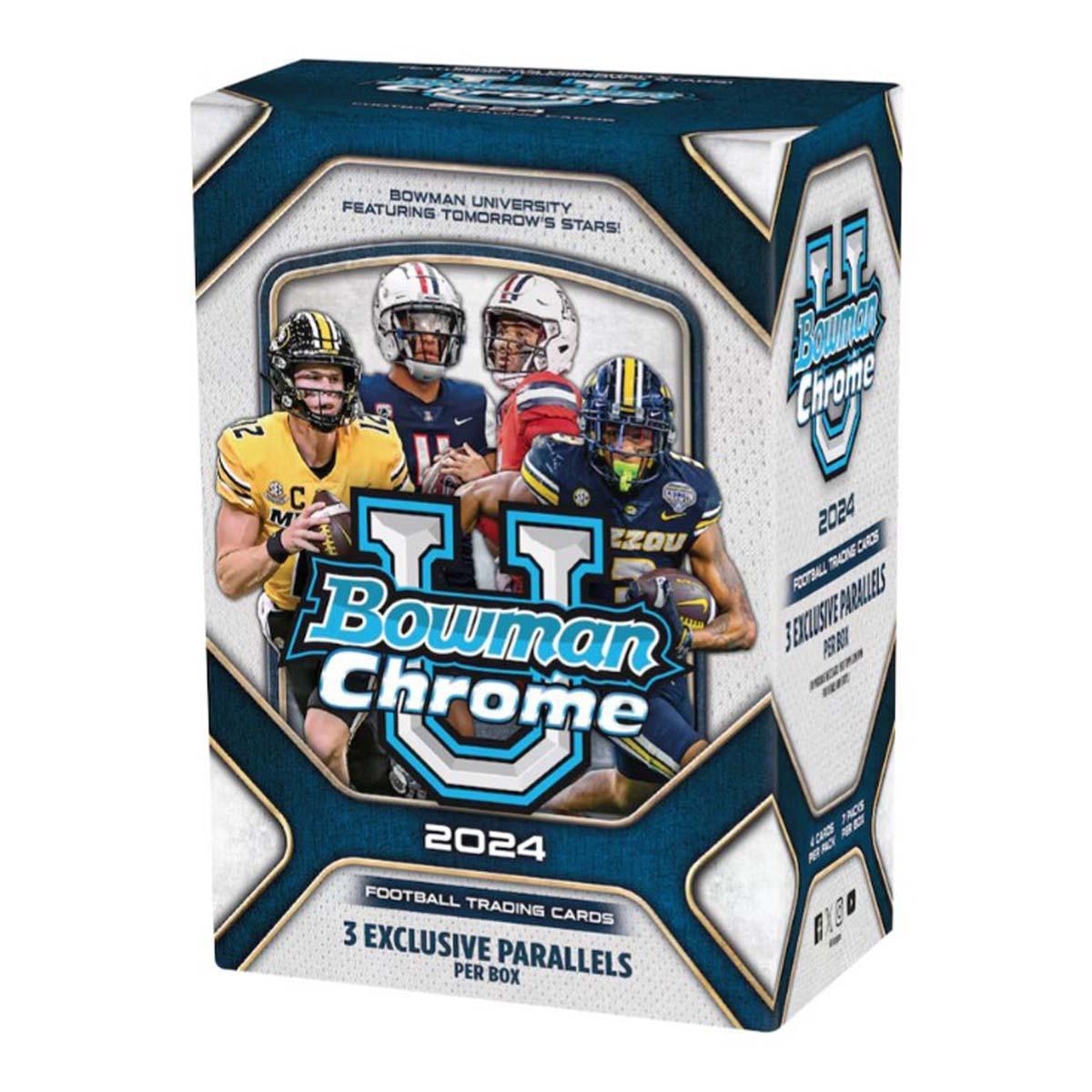 2024 Bowman Chrome University Football Value Blaster Box