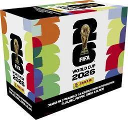 2026 Panini FIFA World Cup Soccer Sticker 25-Pack Box