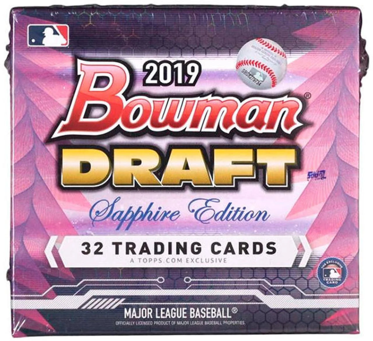 2019 Bowman Draft Sapphire Baseball Box