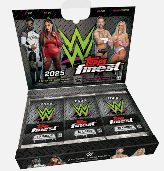 2025 Topps Finest WWE Wrestling Hobby Box