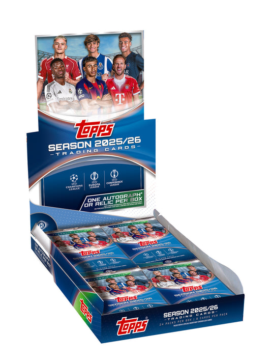 2025-26 Topps UCC Club Competition Soccer Hobby Box
