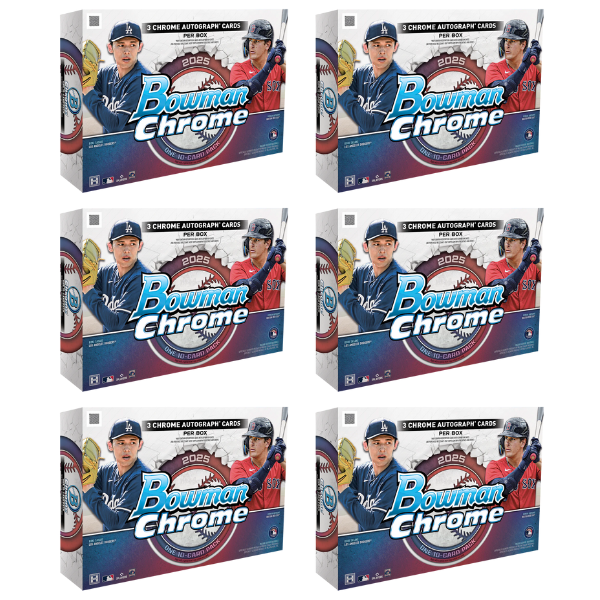 RELEASE DAY 2025 Bowman Chrome Baseball Breakers Delight Hobby Case (6 Box Break) - PYT BREAK #510