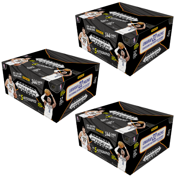 RELEASE DAY - (3) 2024-25 Panini Prizm Black NBA Trading Card Boxes (Hobby) - PYT Break #521