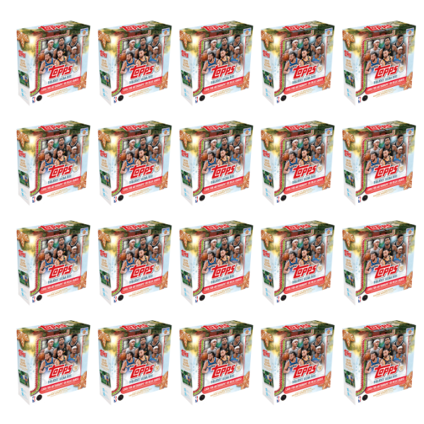 BRAND NEW RELEASE (20) 2025-26 Topps Basketball Holiday Mega Boxes - PYT Break #606