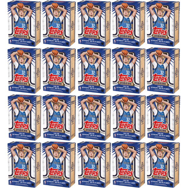 BRAND NEW RELEASE (20) 2025-26 Topps Flagship Basketball Value Boxes - PYT Break #577