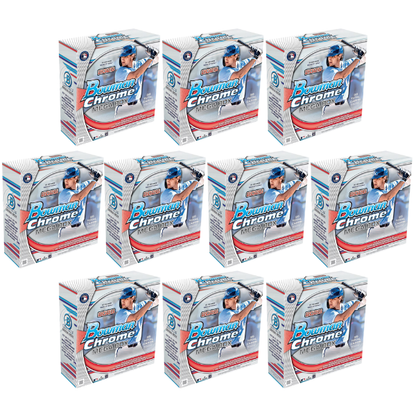 (10) 2025 Bowman Chrome Baseball Mega Boxes - PYT BREAK #541
