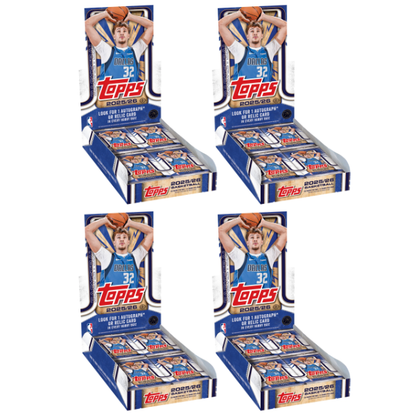 BRAND NEW RELEASE (4) 2025-26 Topps Basketball Hobby Boxes - PYT Break #579