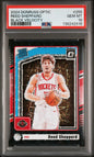 2024-25 Panini Donruss Optic 255 Reed Sheppard Black Velocity RC 22/39 PSA 10