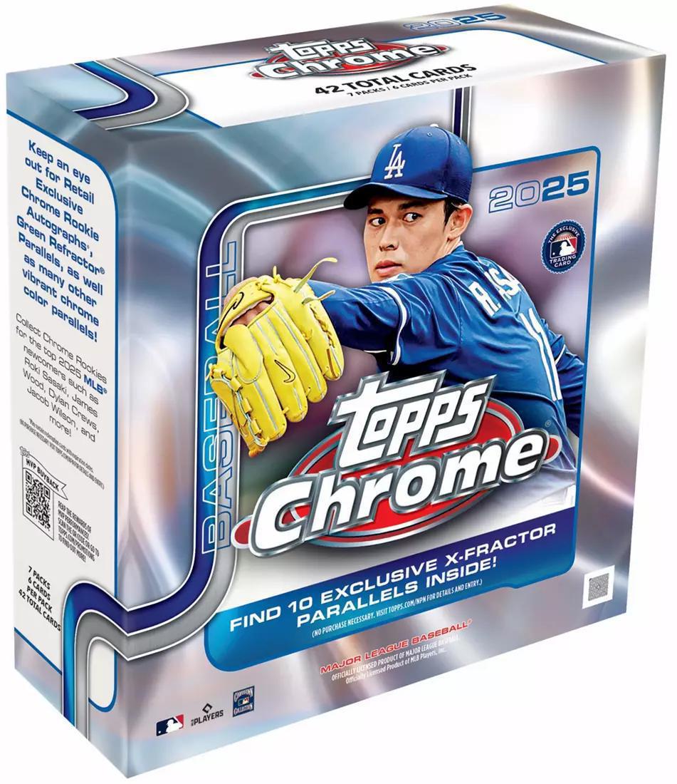 2025 Topps Chrome Baseball Monster Mega Box