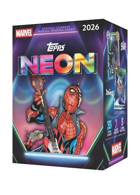 2026 Topps Marvel Neon Blaster Box
