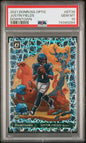 2021 Donruss Optic Justin Fields Downtown! RC SSP PSA 10