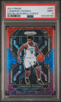 2021-22 Panini Prizm 297 Cameron Thomas Red Blue Purple Choice RC 14/15 PSA 9