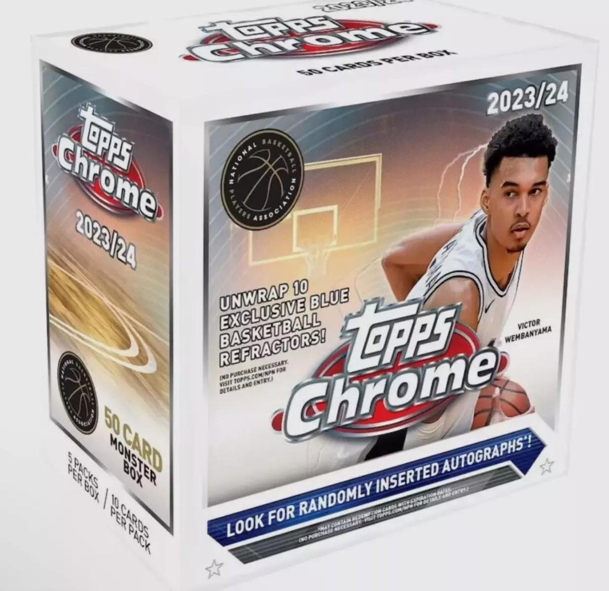 2023-24 Topps Chrome NBA Basketball Monster Box