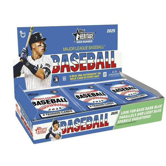 2025 Topps Heritage High Number Baseball Hobby Box