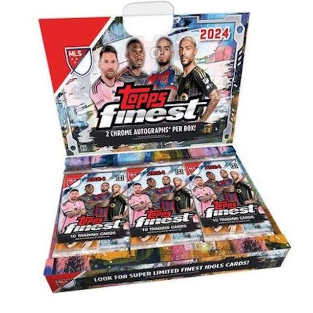 2024 Topps Finest MLS Soccer Hobby Box