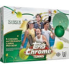 2026 Topps Chrome Tennis Delight Box