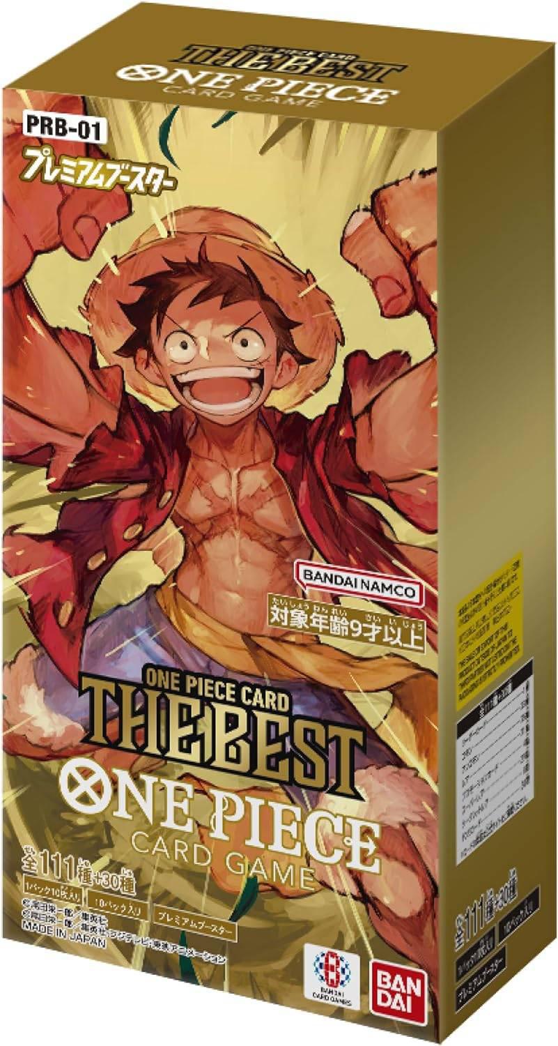 CON One Piece Japanese "The Best" Premium Booster Box PRB-01